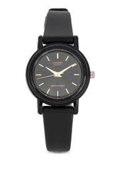 Casio, Women’s Watch Analog, Black Dial Black Resin Band, LQ-139EMV-1ALDF